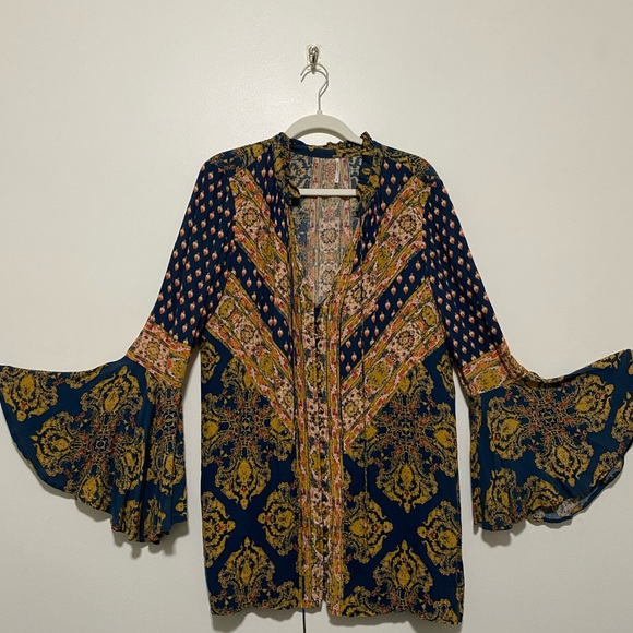 Free People Bell Sleeve Tunic - Picture 2 of 4